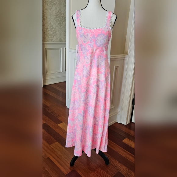 Lilly Pulitzer Dresses & Skirts - NWT Dwyer Midi Dress Color: Rousseau Pink Zen Sz M